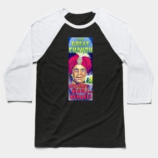 The Great Chandu, Mystery Man from Benares Baseball T-Shirt